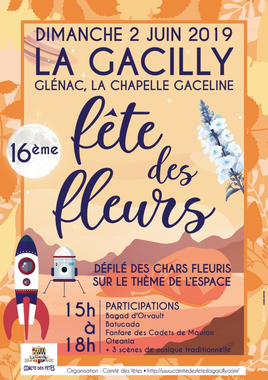 RÃ©sultat de recherche d'images pour "FETE DES FLEURS 02 JUIN LA GACILLY"