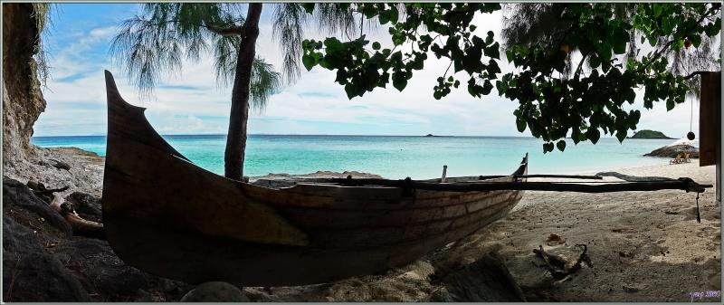 Pirogue - Nosy Tsarabanjina - Archipel des Mitsio - Madagascar