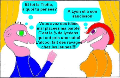 Les élucubrations des "TIOT" chez le poissonnier.