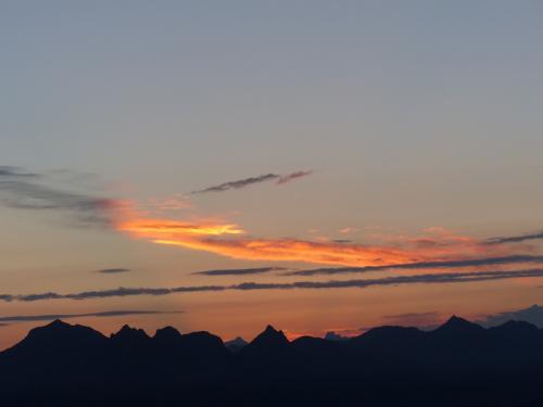 Lever de soleil au sommet de Dormillouse