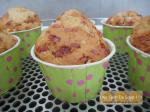 Muffins aux cranberries et au sirop de grenadine