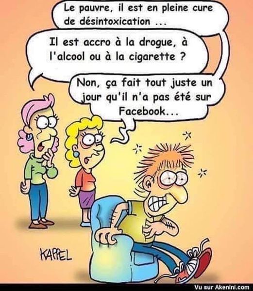Les humoristes se moquent de l'addiction à Internet...