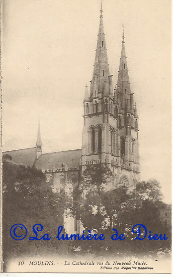 Moulins, la cathédrale Notre-Dame de l'annonciation