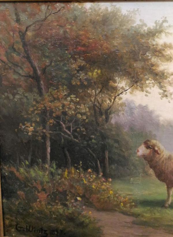 Peinture de :Frédéric Guillaume Wintz