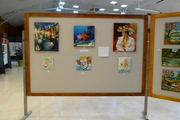 Le Salon d'automne 2014, du Club des Amis des Arts de Montbard