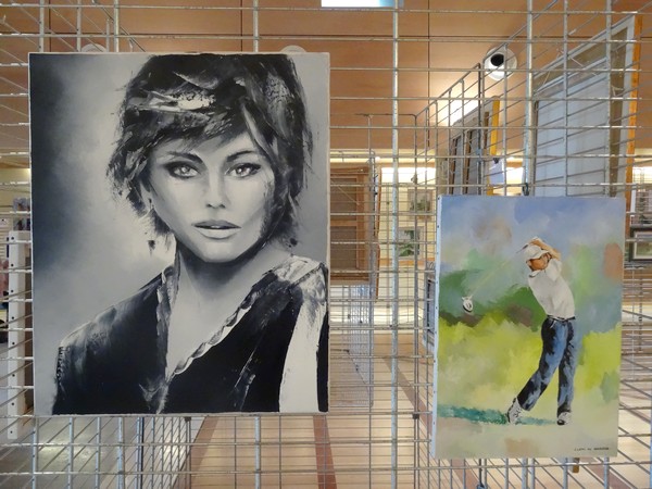 Les peintres de la Section peinture des Amis du Châtillonnais ont présenté leurs belles créations au Salon 2016