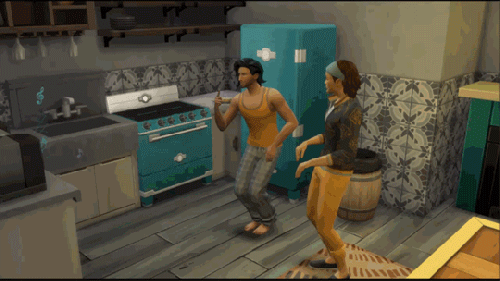 Tomas danse la samba  !