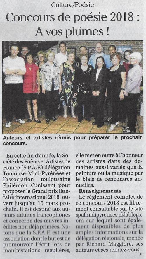 AUTOUR DU CONCOURS