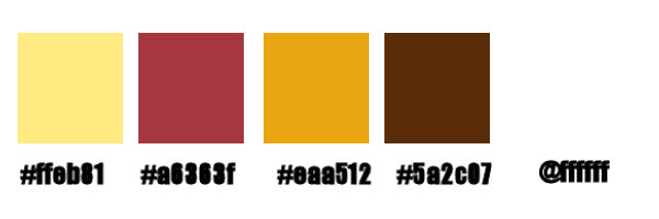 Une belle palette de couleurs