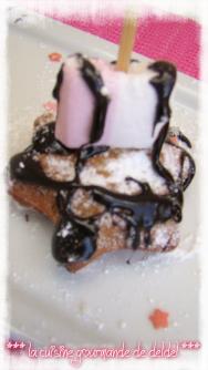 BEIGNETS ÉTOILÉS,PASTADOR ET CHAMALLOWS