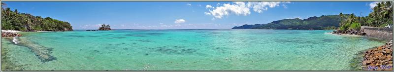 Après le repas chez Batista, avant d'embarquer, visite à notre amie Gladys et petit arrêt à Anse Royale - Seychelles