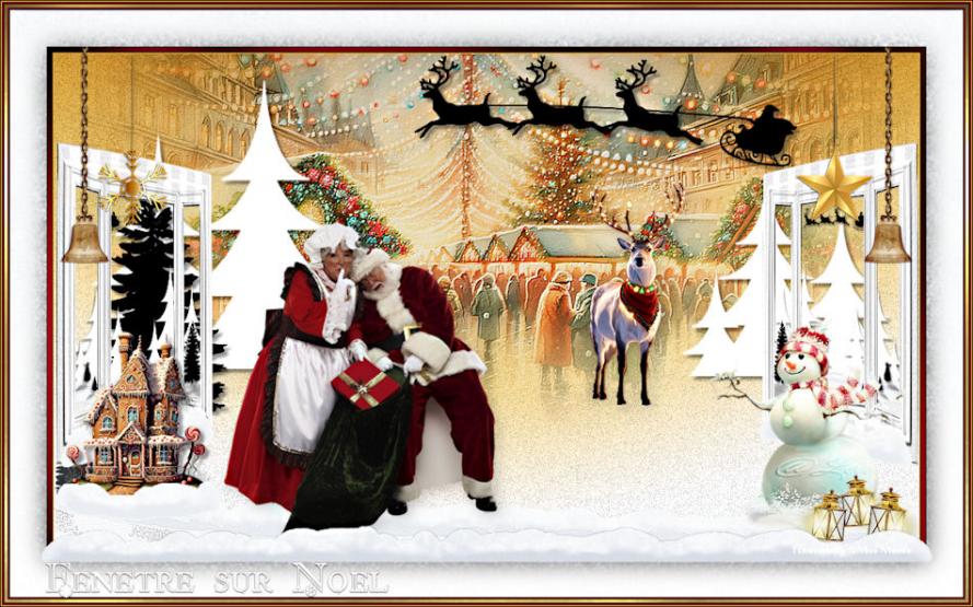Fenêtre sur noël