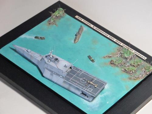 The wee boat's finished at last