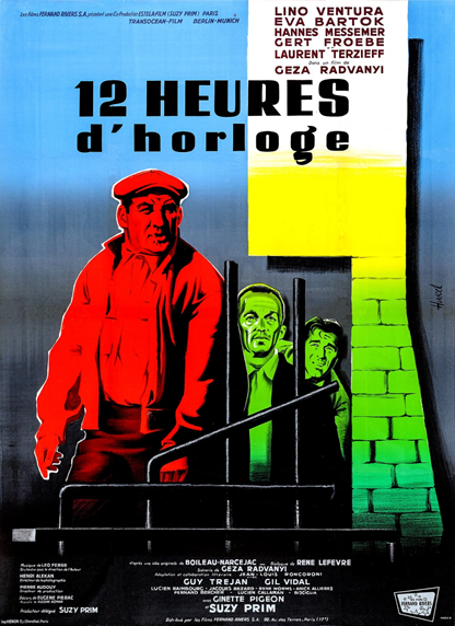 12 heures d’horloge, Geza Radvany, 1959