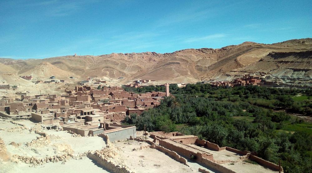 Quelques villages entre Ait Ben Haddou et Télouet 