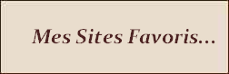 Mes Sites Favoris