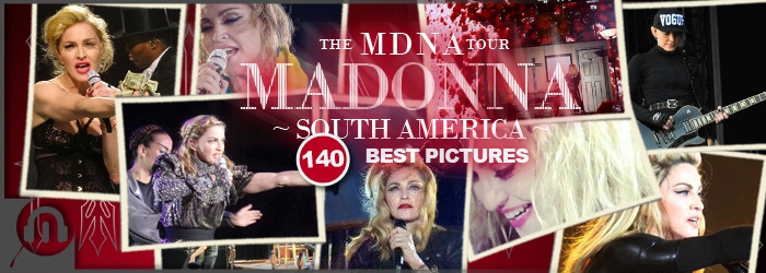 The MDNA Tour - 140 South America Best Live Pictures