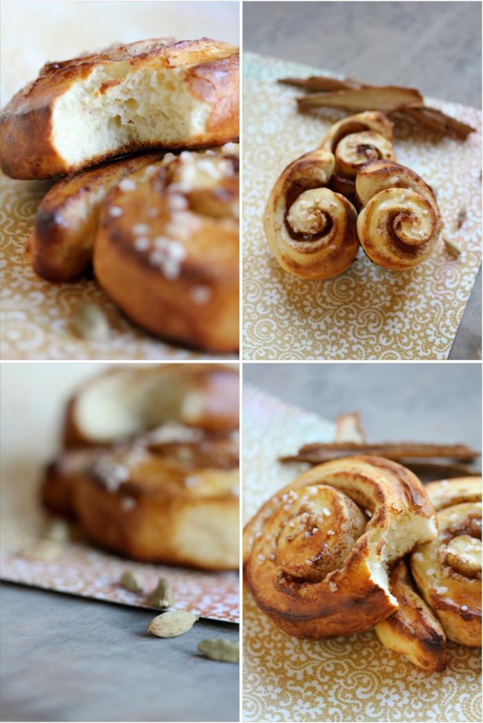 Skillingsboller {brioches à la cannelle & cardamome} et un article !