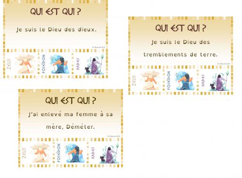 Mythologie grecque et compréhension