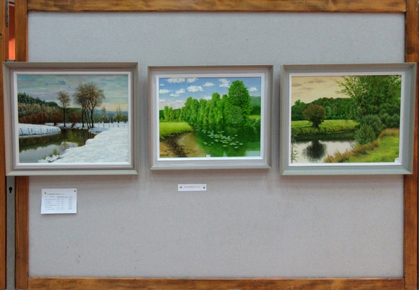 Le Salon des Amis des Arts de Montbard a présenté de bien belles œuvres, variées et superbement présentées