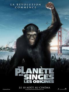 LA PLANETE DES SINGES AFFICHE FRANCE 2011 FRANCE