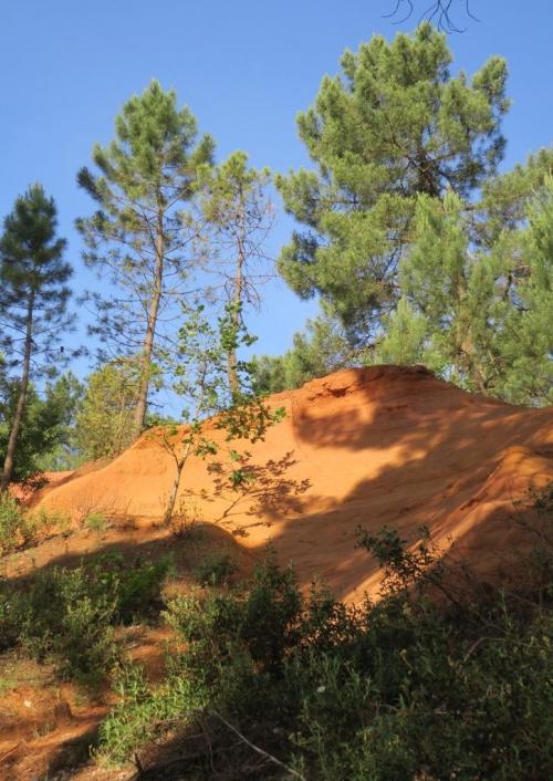 Visite du Colorado Provençal à Rustrel