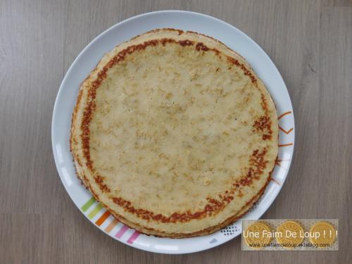 Crêpes aux flocons d'avoine