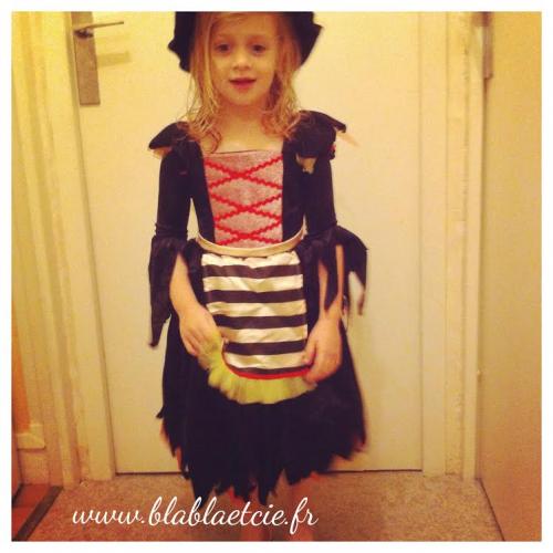 Le déguisement  de Minipuce pour Halloween