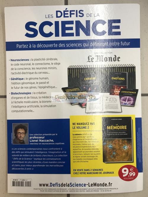 N° 1 Les défis de la science - Lancement