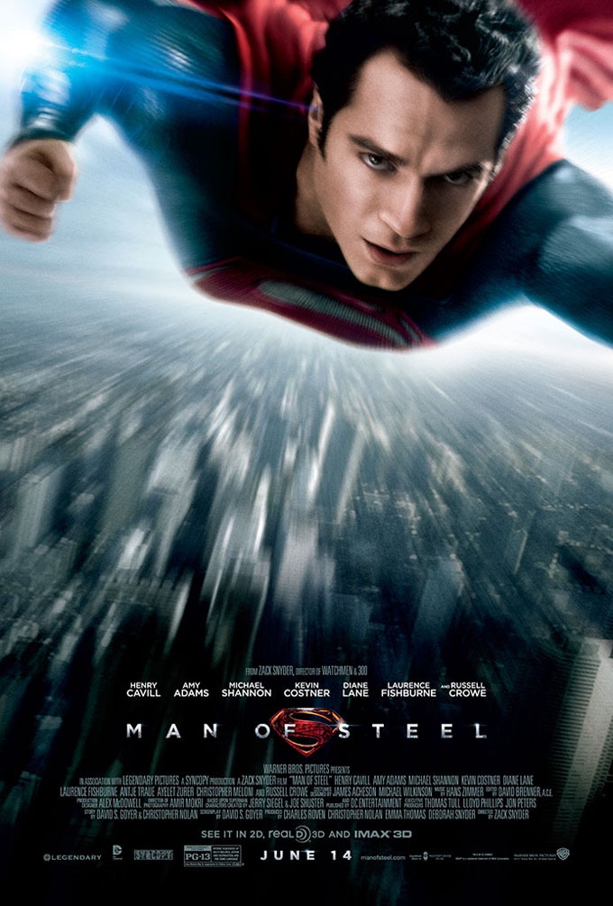 L'affiche de Man of Steel