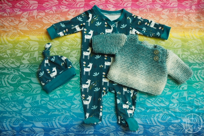 Petites tenues cousues pour baby renarde