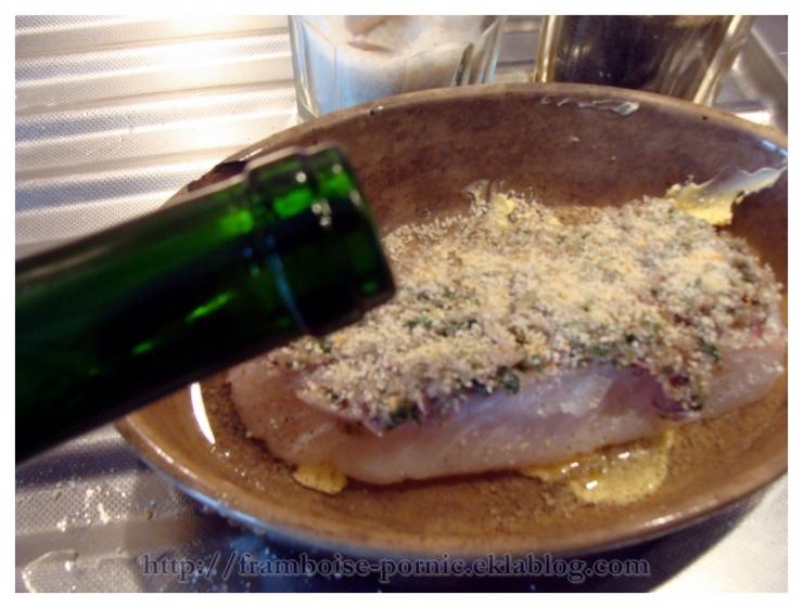 Dos de Cabillaud gratiné aux échalotes