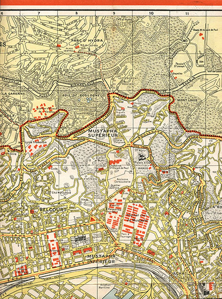 Plan d'Alger - éclaté haut 2