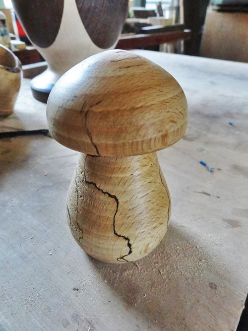 Dans l'atelier de Jean Glace, tourneur sur bois à Laignes...