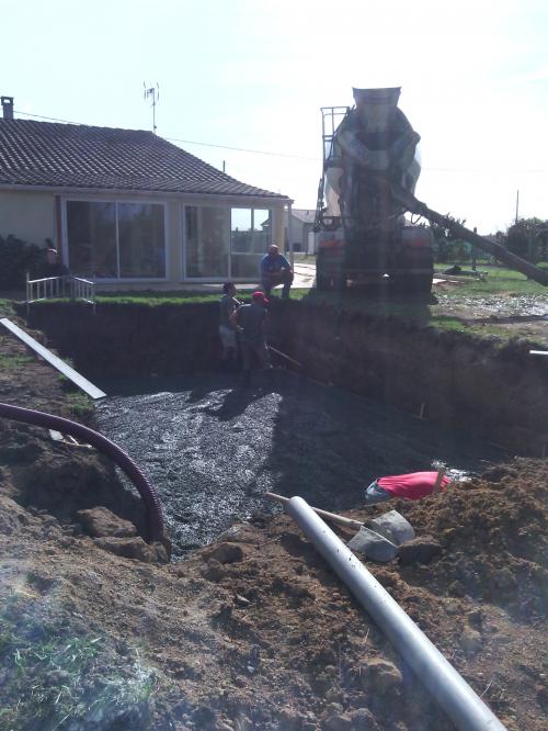 Dalle béton