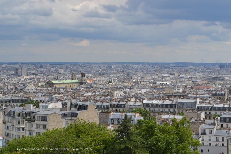 Montmartre : vues sur Paris