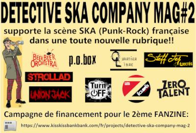   Détective Ska Company - Une cagnotte destinée à financer son 2e numéro 