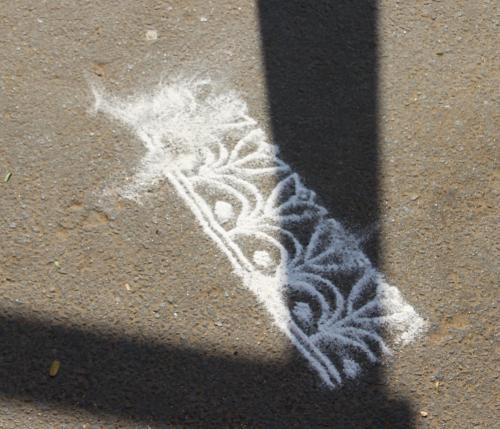 Dans les rues de Mahabalipuram