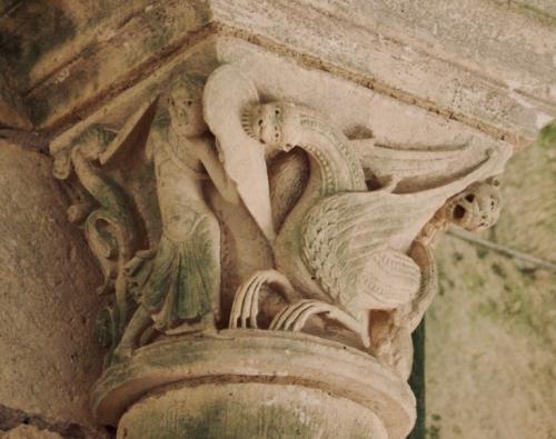 L'église de Gargilesse, les chapiteaux