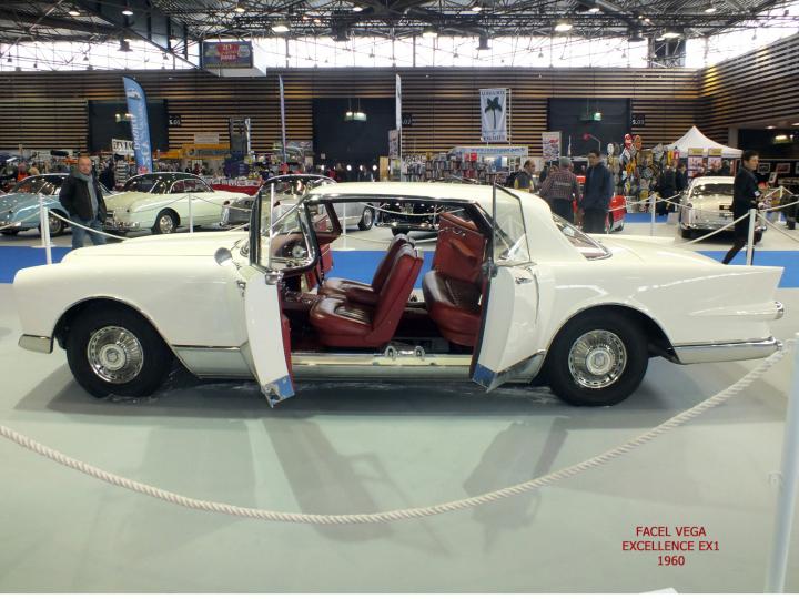 FACEL VEGA : LES MODELES 8 CYLINDRES
