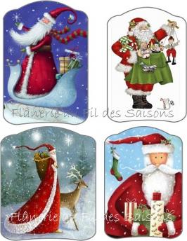 Préparons Noël ... MP/cartonnettes Père-Noël !