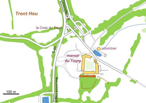 LES REMPARTS D'OMONVILLE-LA-ROGUE - LE TOURP (Manche)