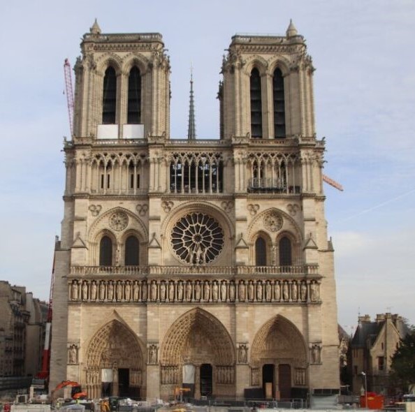Reouverture de Notre Dame de Paris après 5 ans ( Avril 2019)