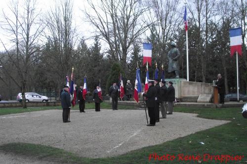 Commémoration de la fin des combats en Algérie, le 19 mars 2013 à Châtillon sur Seine