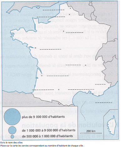 Les grandes villes de France