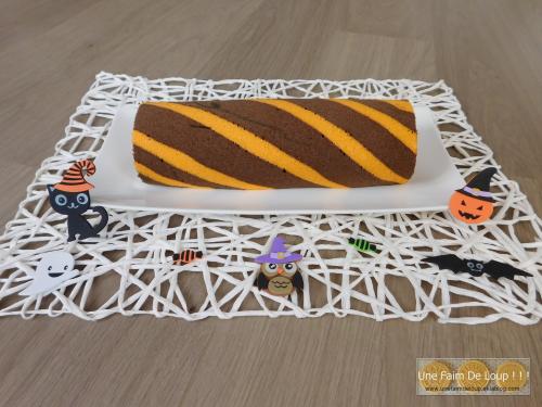 Gâteau roulé d'Halloween