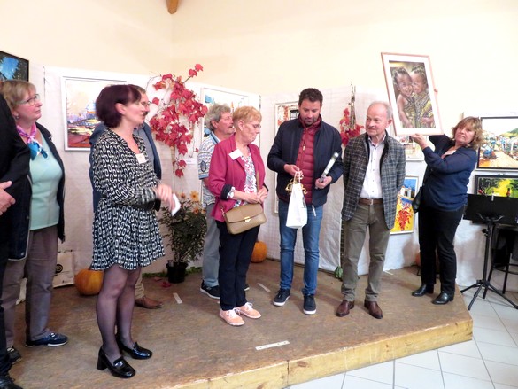 Le 17ème Salon d'automne de Chamesson a tenu toutes ses promesses !