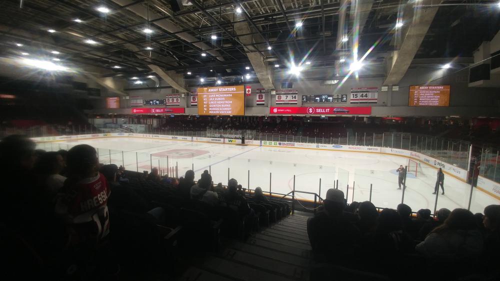 Kingston Frontenacs versus Ottawa 67's at TD Place on February 14th 2024