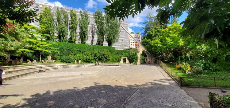 Jardin Émile Gallé (cadran solaire)