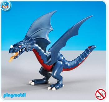 dragon bleu